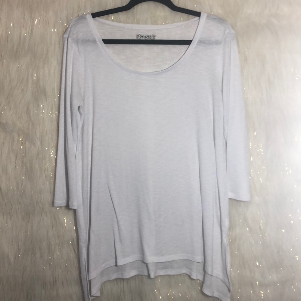 Simply White - Mudd long sleeve shirt Size Med